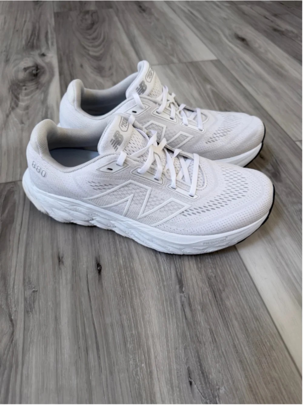 New Balance Fresh Foam X 880v14 Women’s 10.5 White Silver Running Shoes W880W14